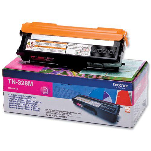 Brother TN328M Tóner Magenta