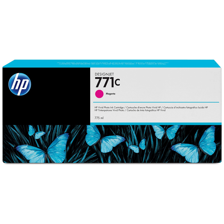 Tinta Original HP 771 Magenta DesignJet Z6200