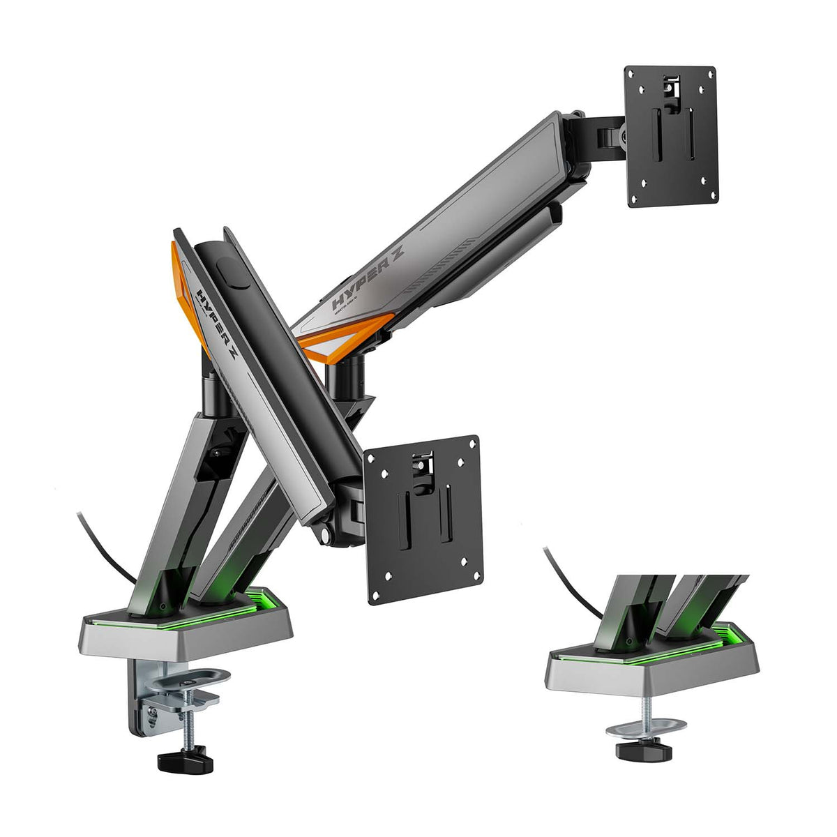 Brazo para monitor Aisens DT38TSRRGB-349 imagen principal