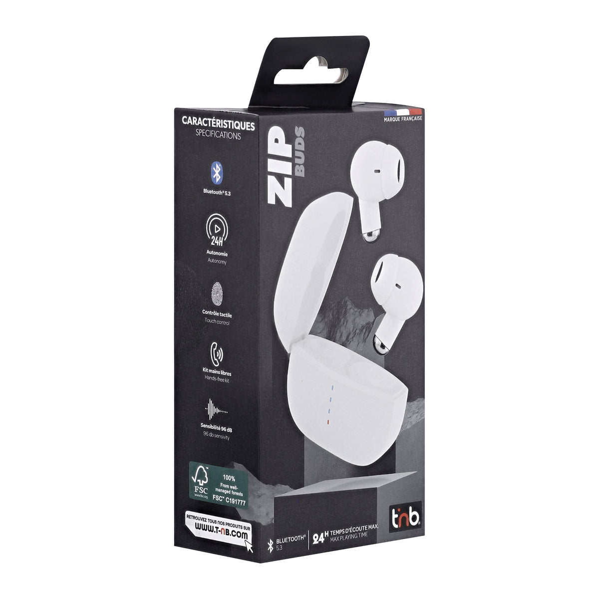 Auriculares TNB EBZIPP2INWH blanco imagen 6