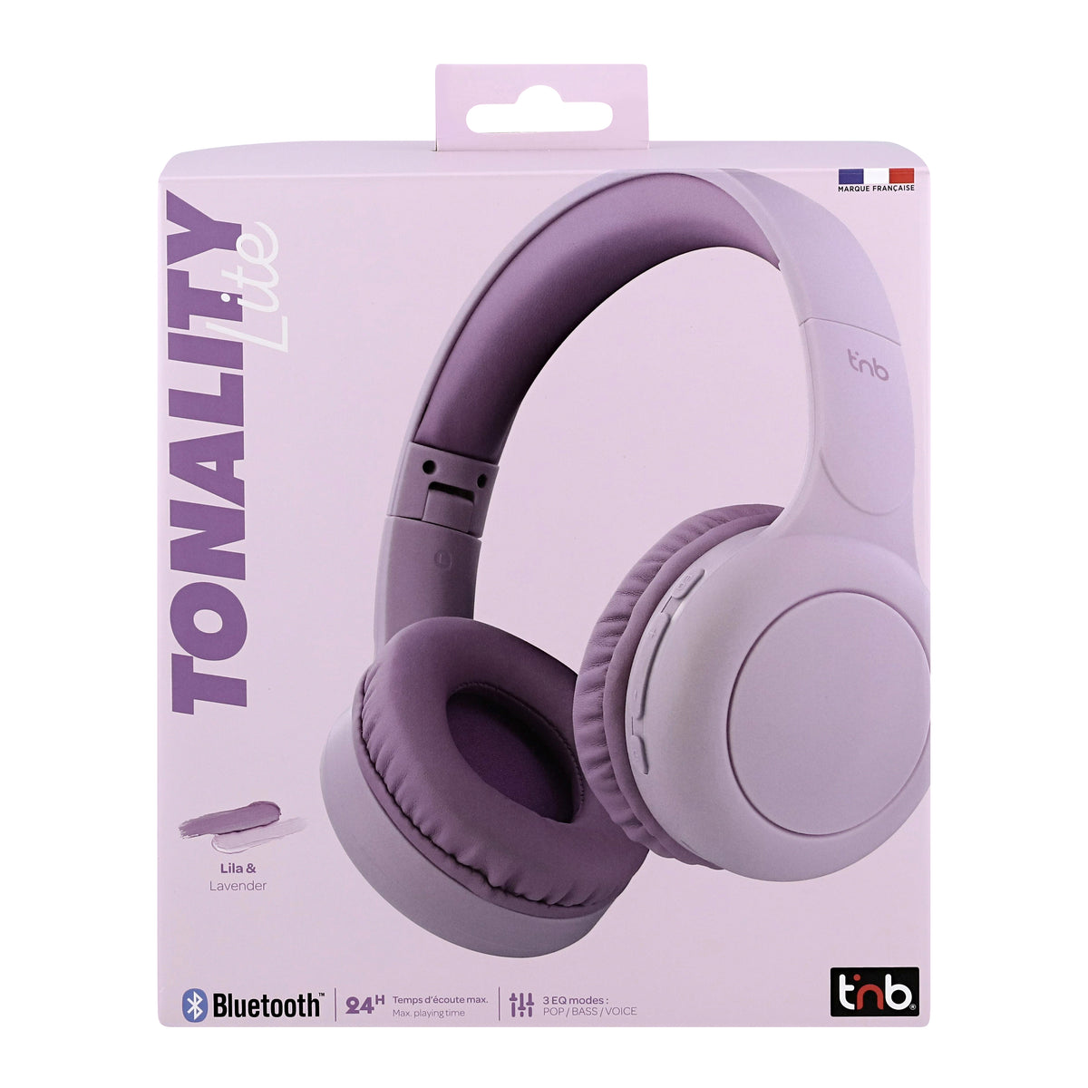Auriculares TNB CBTONESUPPK violeta imagen 4