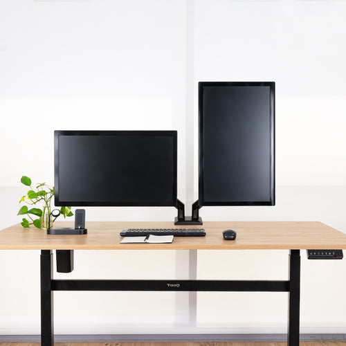 Brazo para monitor TOOQ DB1434TNR-B vista 6