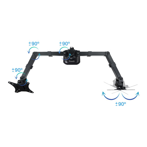 Brazo para monitor TOOQ DB1802TN-B vista 3