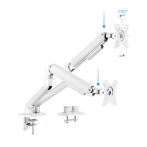 Brazo para monitor TOOQ DB4132TNR-W vista 2