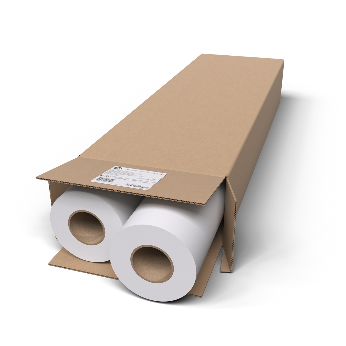 Papel HP Blanco Brillante 36" A0 90g – Pack 2 Rollos C6036A (A6DE6A) imagen 1