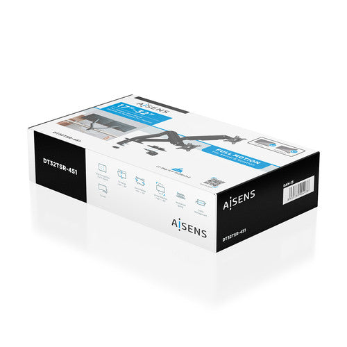 Brazo para monitor Aisens DT32TSR-451 vista 6