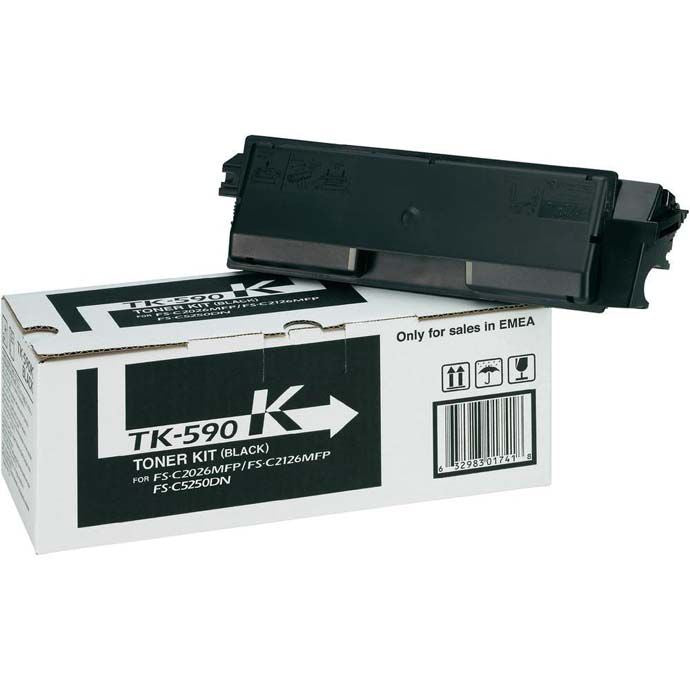 Toner Negro 1T02KV0NL0 Kyocera TK590K FSC2026/FS2126/FS5250DN