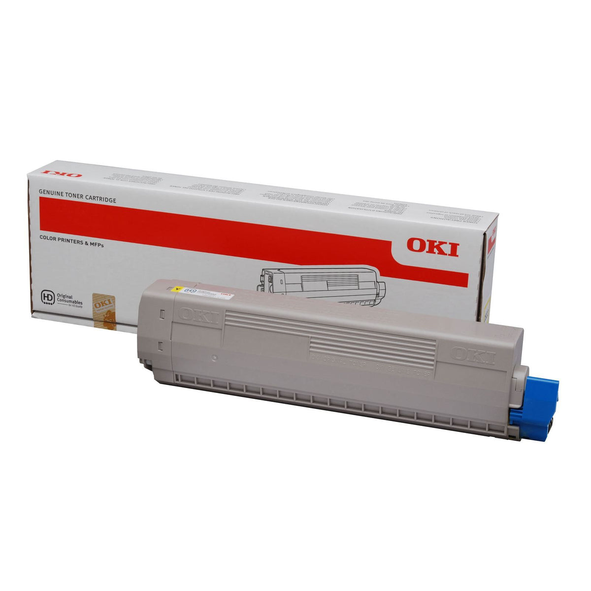 Toner Amarillo 44844613 Oki C822