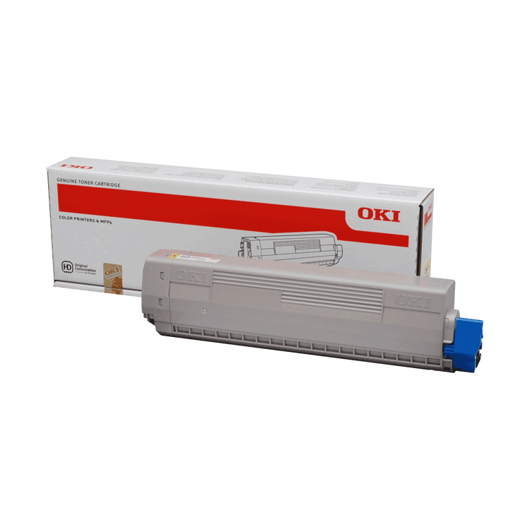 Toner Amarillo 44844505 Oki C831/C841