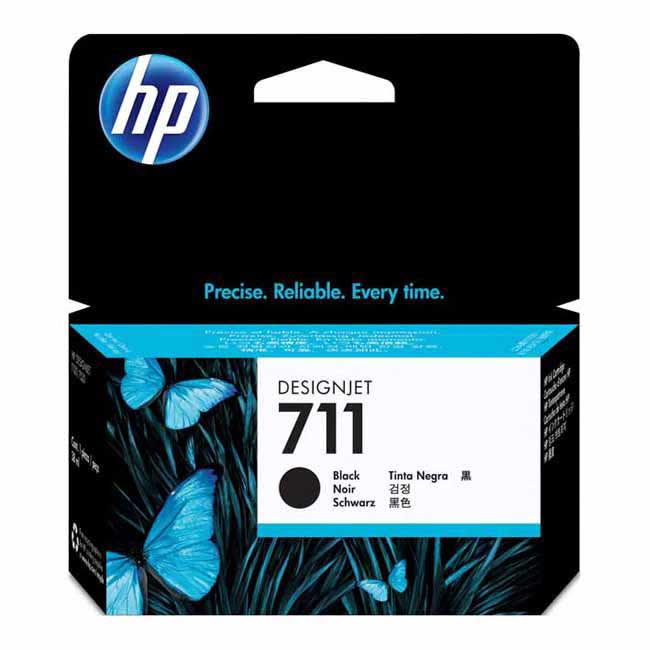 Tinta HP 711 CZ129A Negro Original 38ml