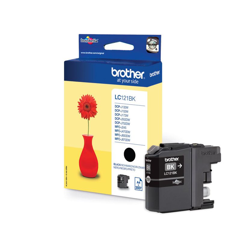Brother LC121BK Negro