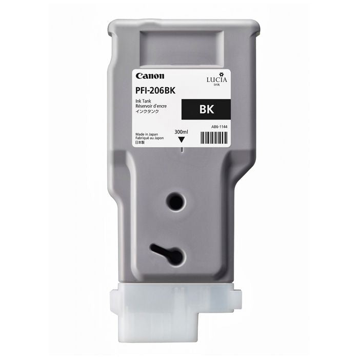 Tinta Negra PFI-206BK 5303B001 Canon IPF6400/IPF6400S/IPF6450