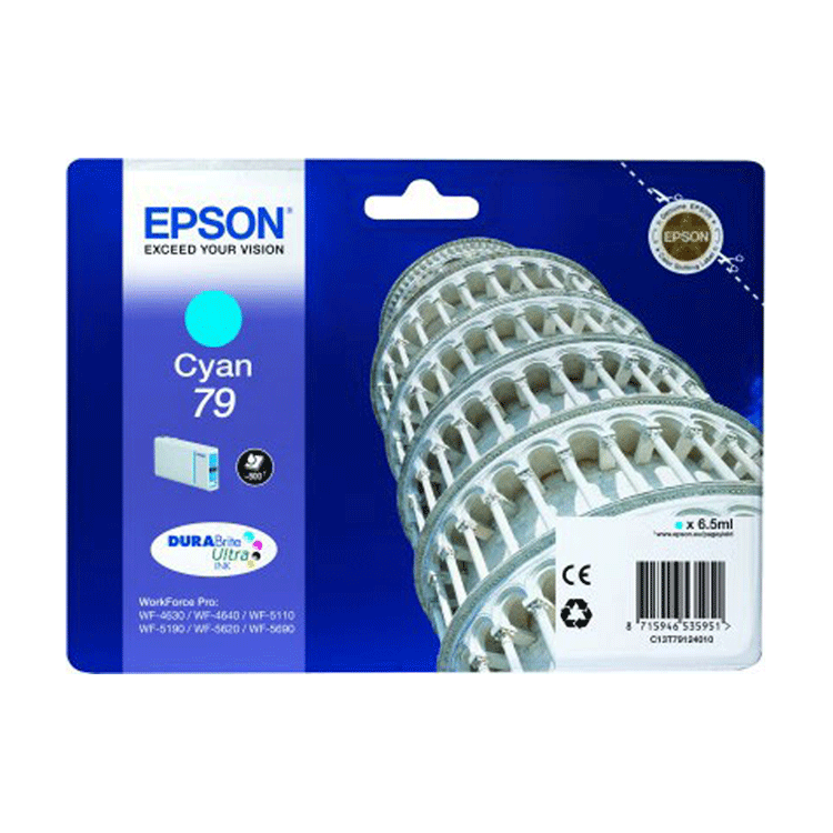 Tinta Cian Epson Torre de Pisa Epson 79