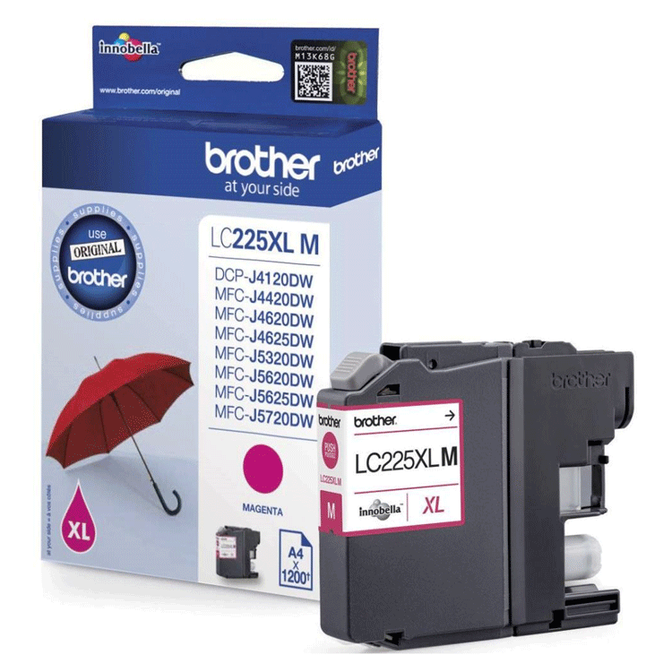 TINTA BROTHER LC225XLM MAGENTA
