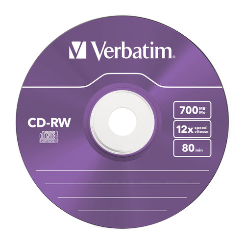 CD-RW Verbatim 43167 700MB 8x-10x, 5 unidades imagen 2