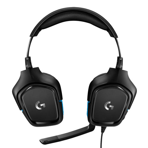 Auriculares Logitech G432 gaming USB y jack 3,5 mm — vista 4