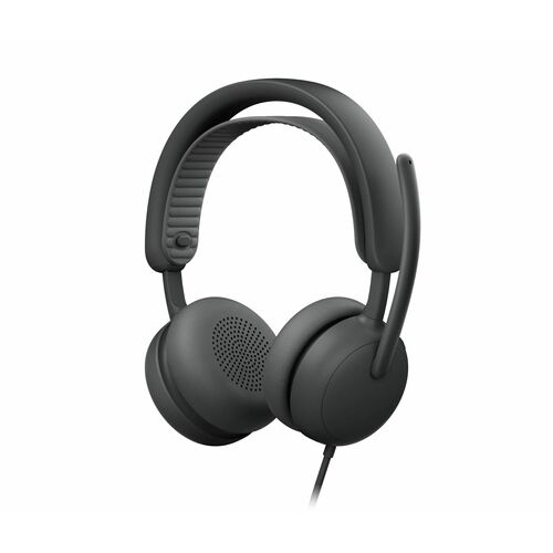 Auriculares Logitech Zone Wired 2 Teams USB-C/A ANC — vista 2