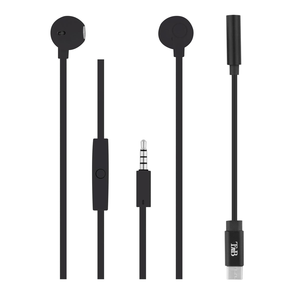 Auriculares TNB ESSWEETCBK negro