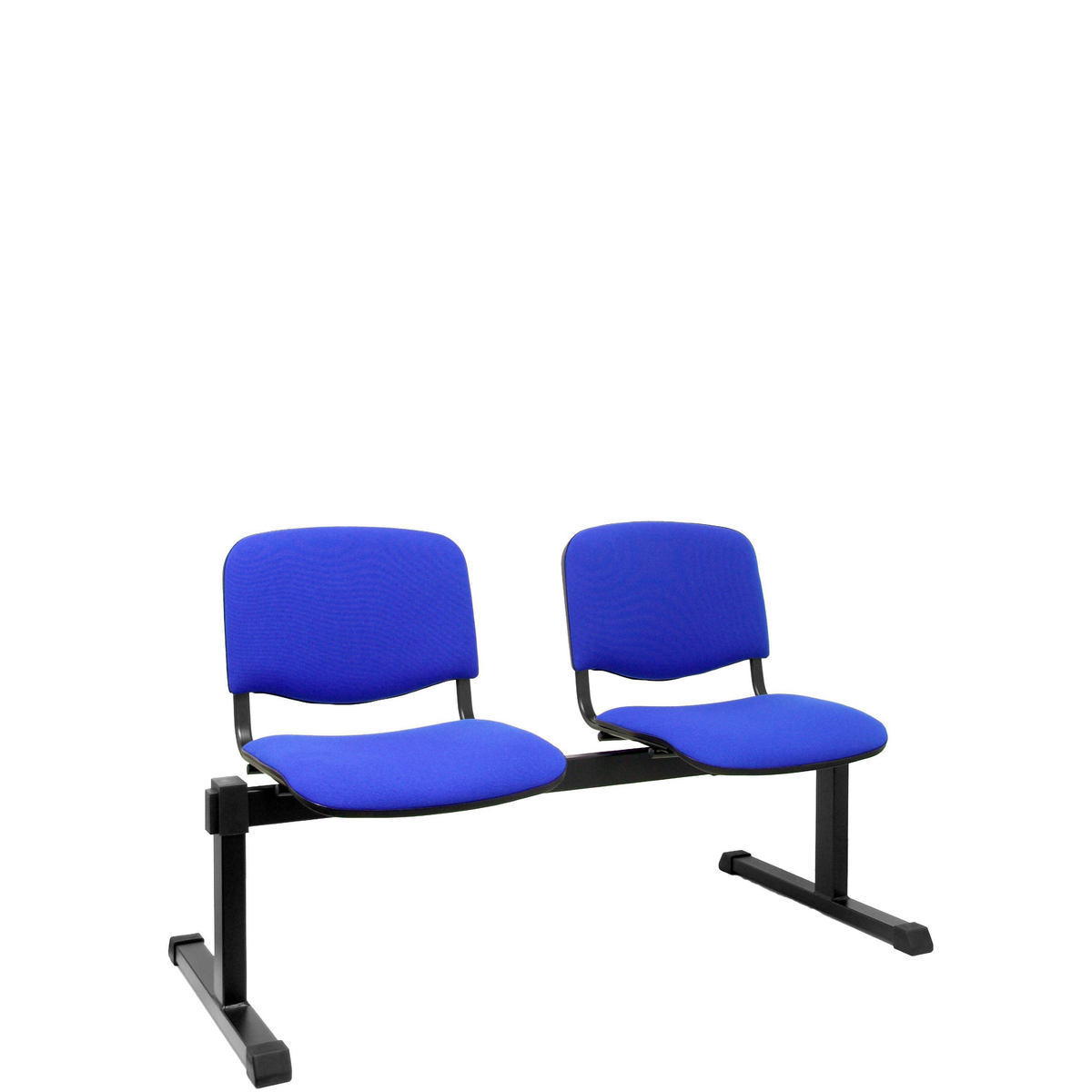 Bancada para sala de espera Piqueras y Crespo Bancada Iso Aran - 2 plazas - Azul