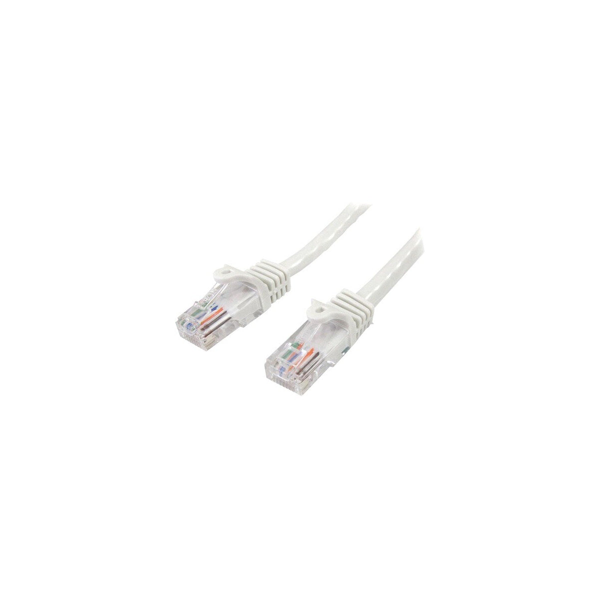 Cable Ethernet Cat5e RJ45 StarTech.com 1 m blanco; RJ45 macho a RJ45 macho