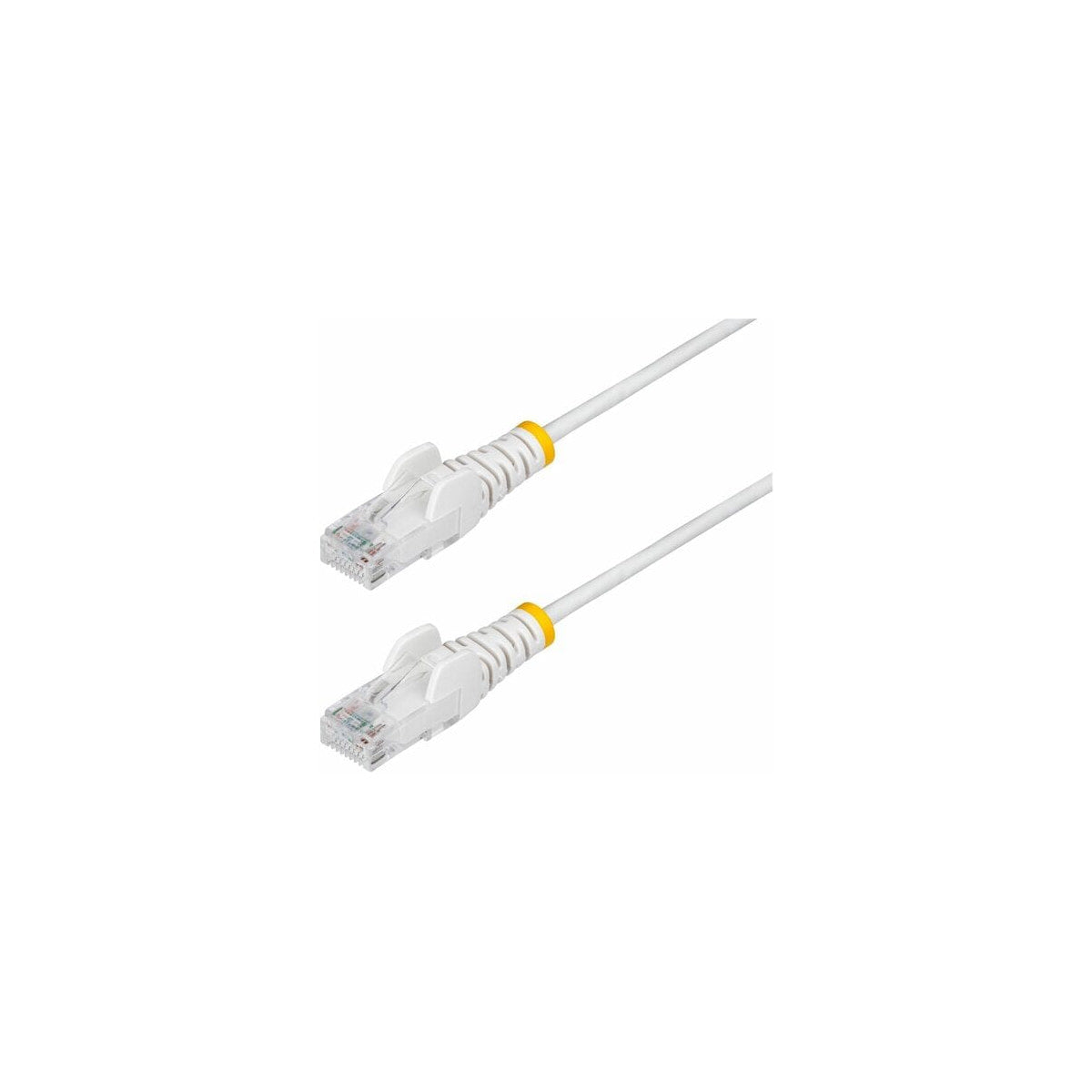 Cable Ethernet Cat6 RJ45 StarTech 5 m blanco; conectores RJ45 macho en ambos extremos