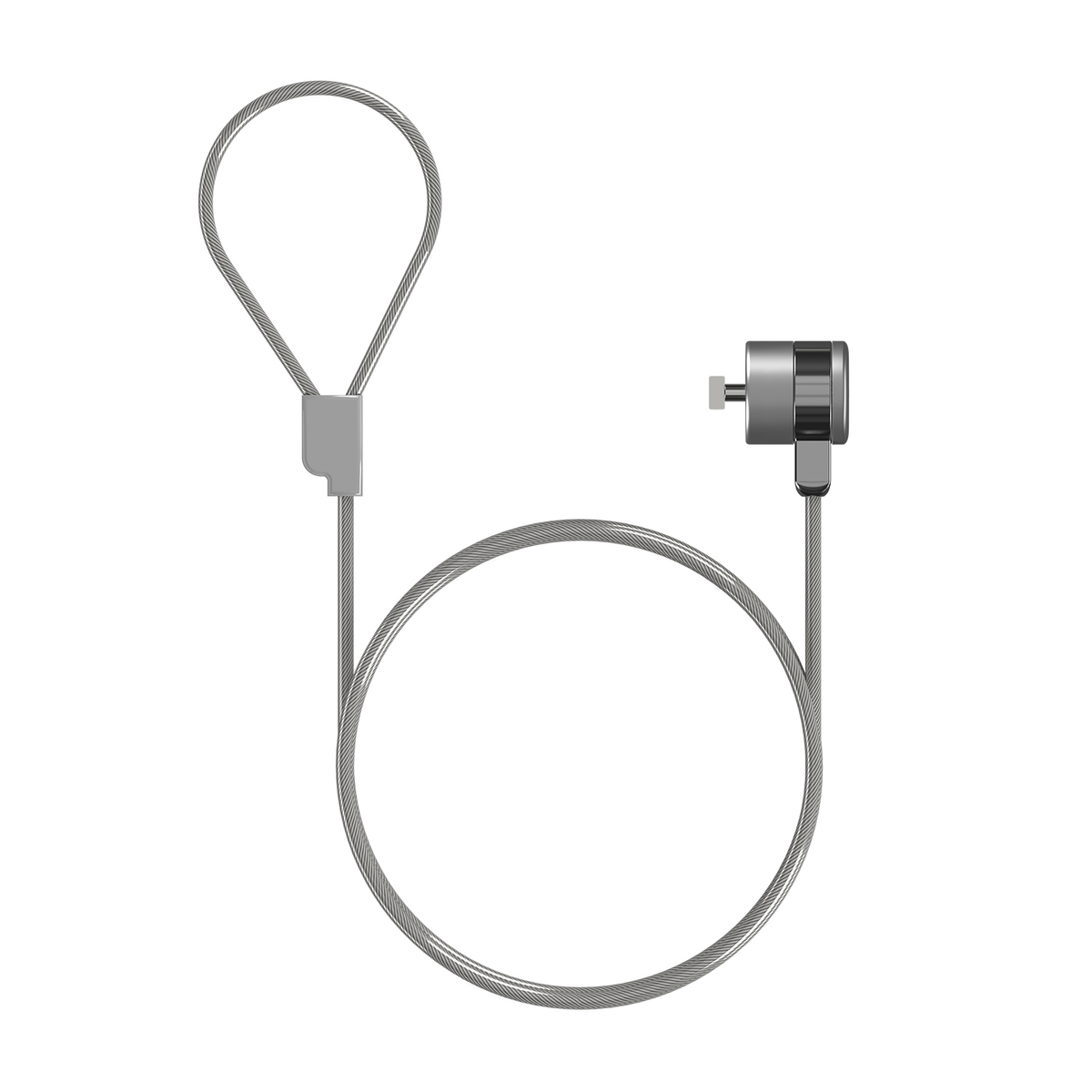 Cable de seguridad AISENS ASLK-D40K02-SL Plata