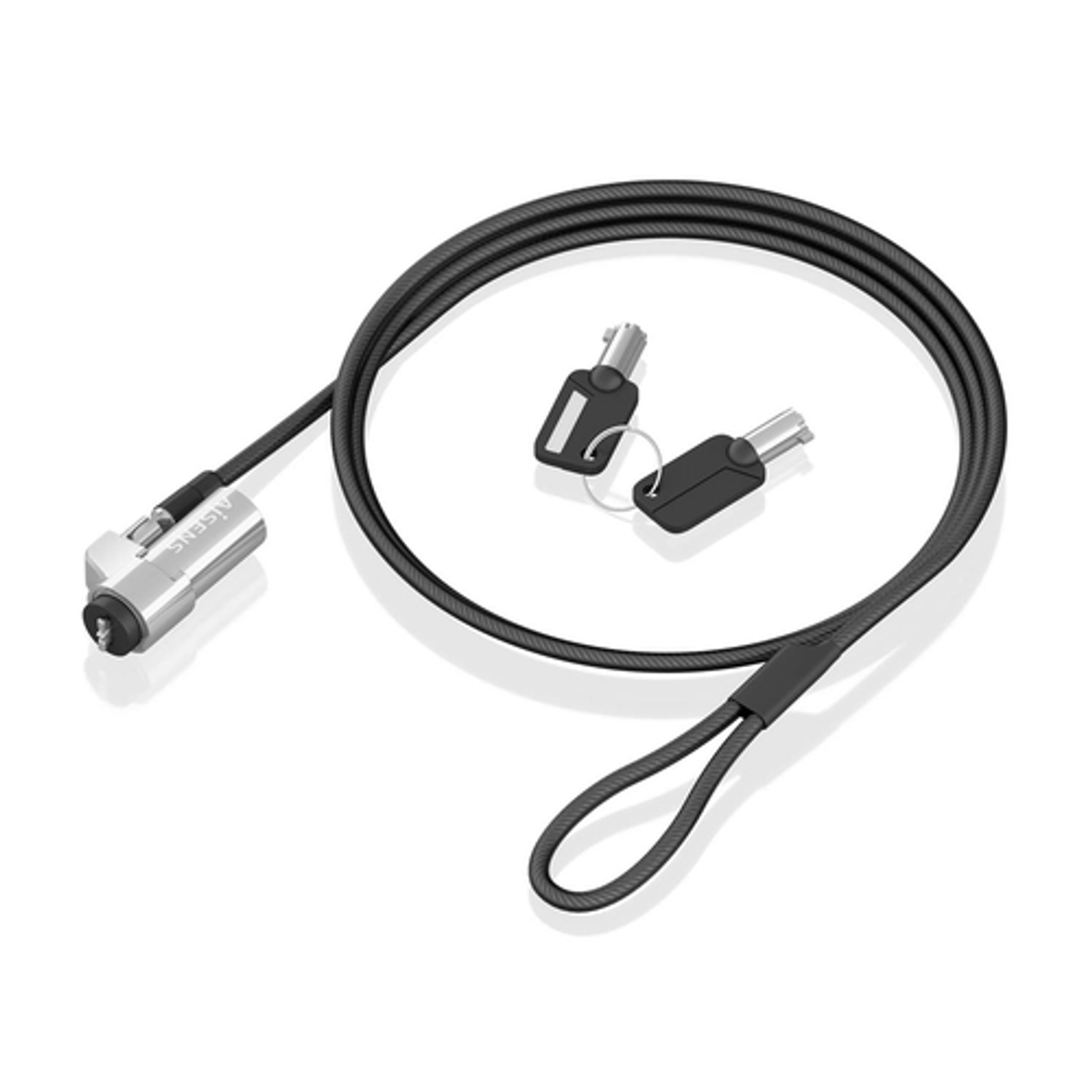 Cable de seguridad AISENS ASLK-D45K06-BK Negro - vista 4