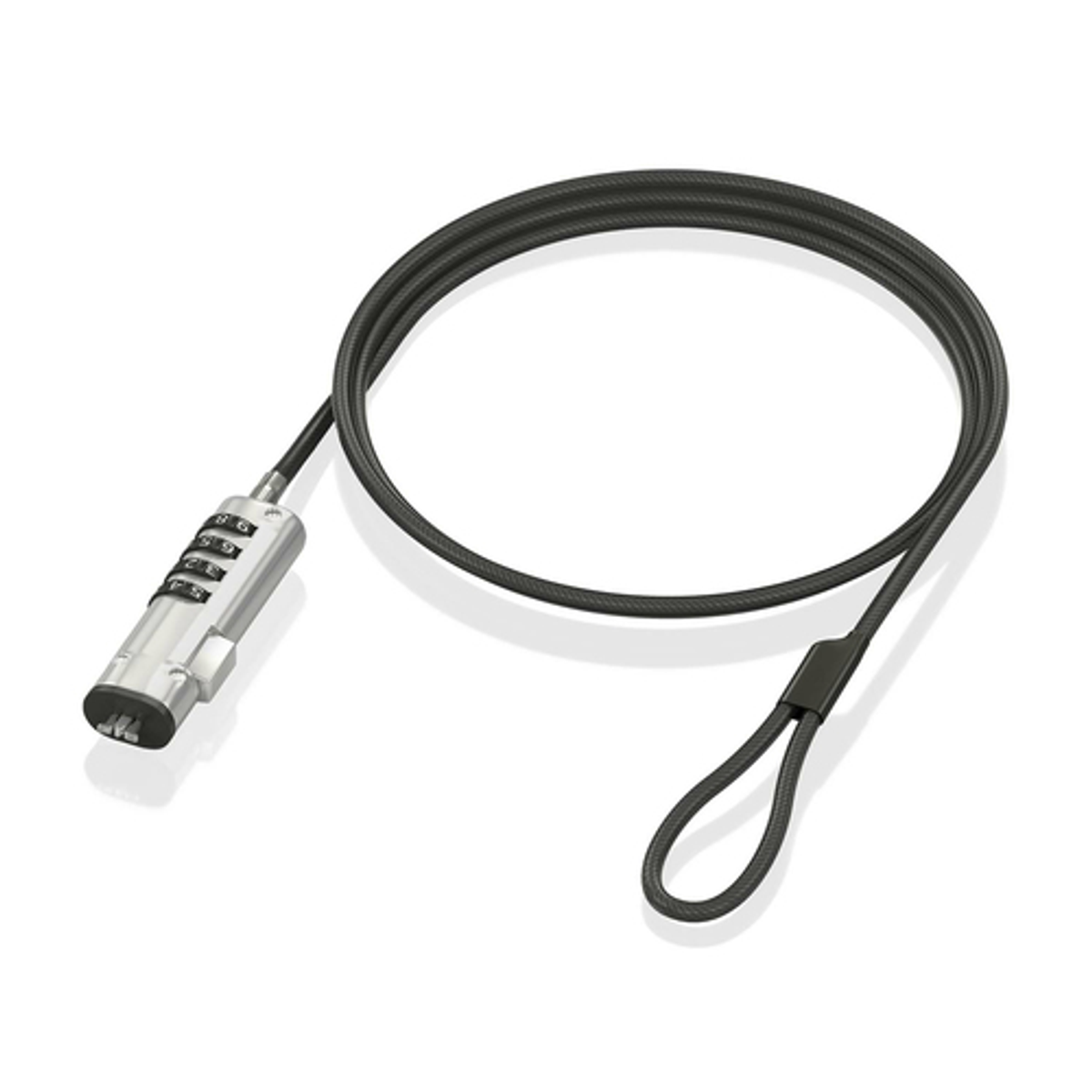 Cable de seguridad AISENS ASLK-D50N05-BK Negro - vista 4