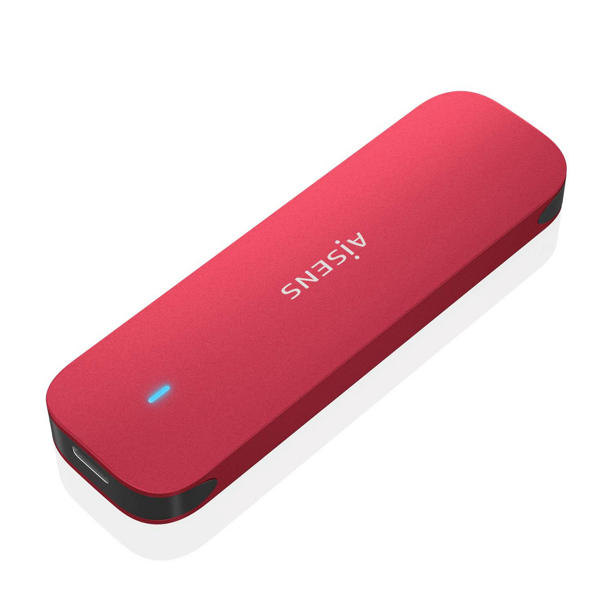Caja externa Aisens M.2 USB 3.2 Gen 2 (ASM2-027RED)