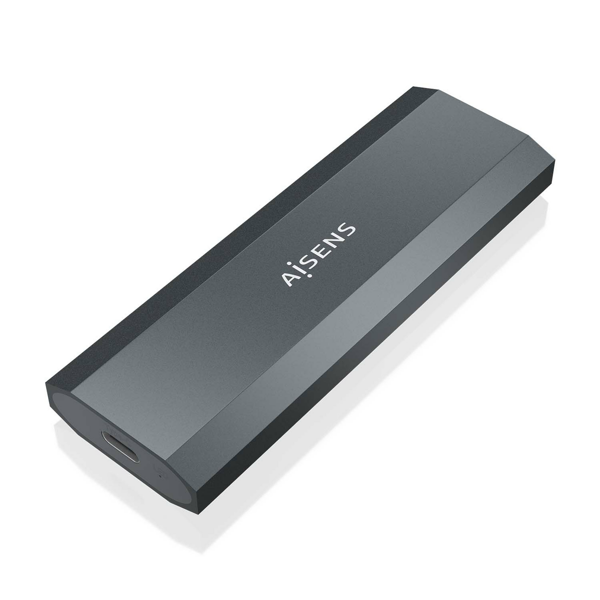 Caja externa Aisens M.2 USB 3.2 Gen 2 (ASM2-029GR)