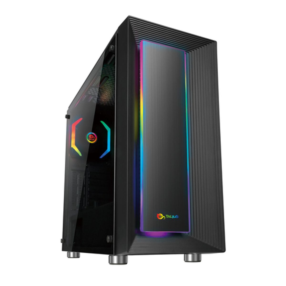 Caja para PC Talius ATX gaming Auriga cristal templado USB 3.0 - vista 2