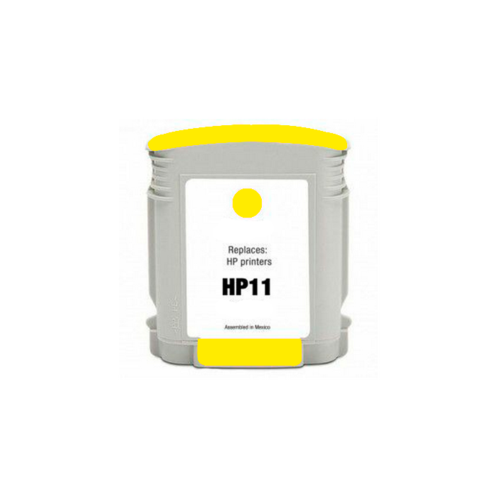 Tinta compatible HP11 C4838A Amarillo - SKU CHI-11YL