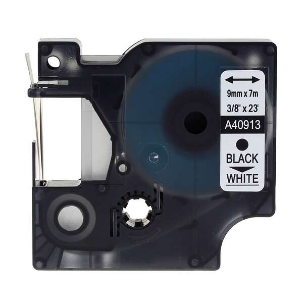 Cinta compatible Dymo DYR-40913 Negro