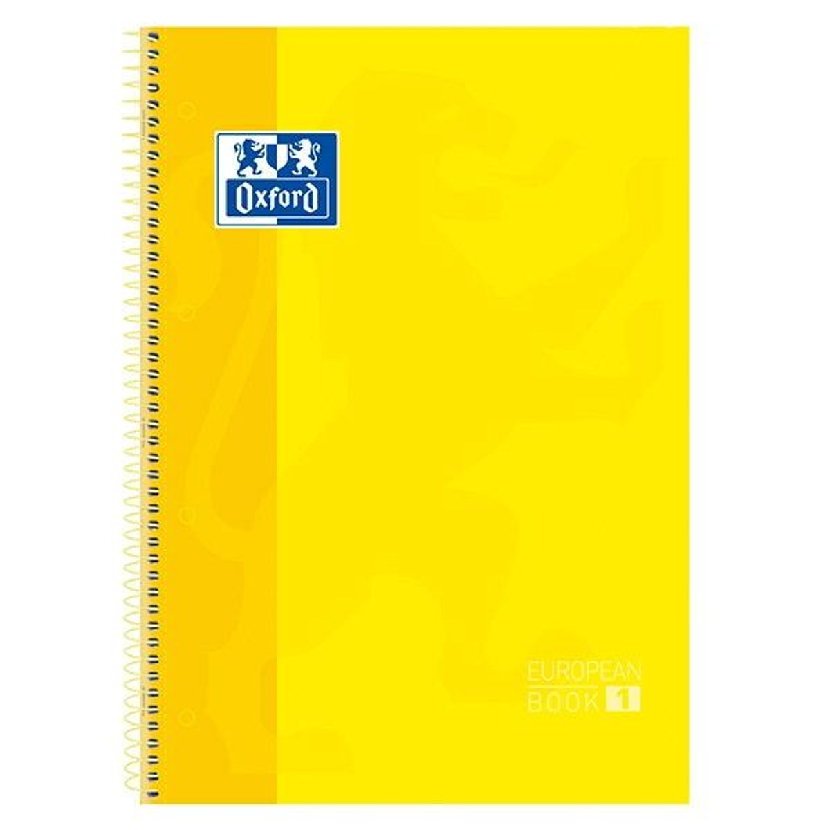 Cuaderno Oxford Microperforado Europeanbook 1 Tapas Extraduras 80H 90G Amarillo