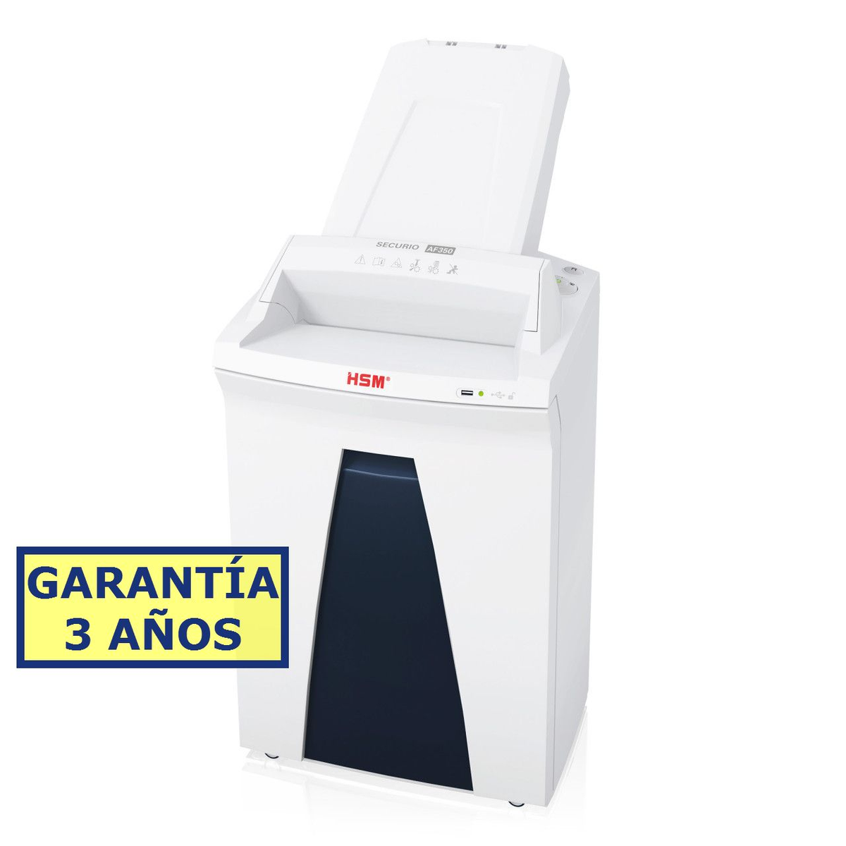 Destructora HSM Securio AF350 P-7 - 1 X 2 Mm