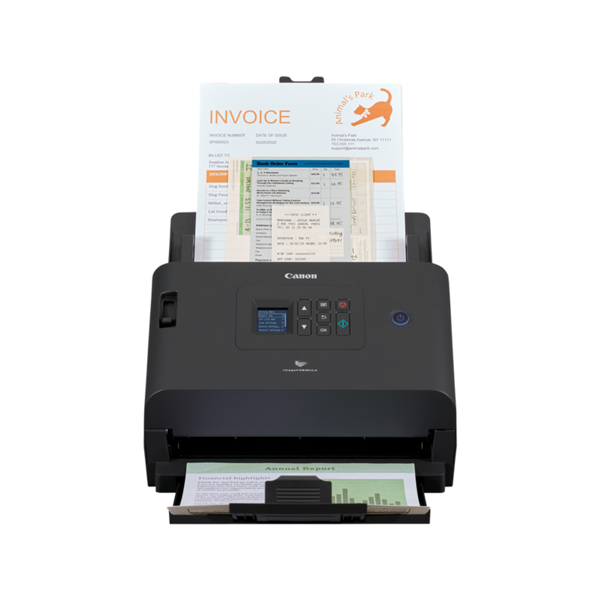 Escáner Canon imageFORMULA DR-S250N