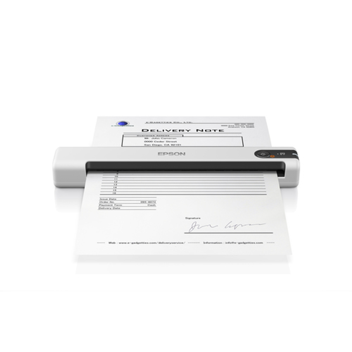 Escáner portátil Epson WorkForce DS-70 - vista 3