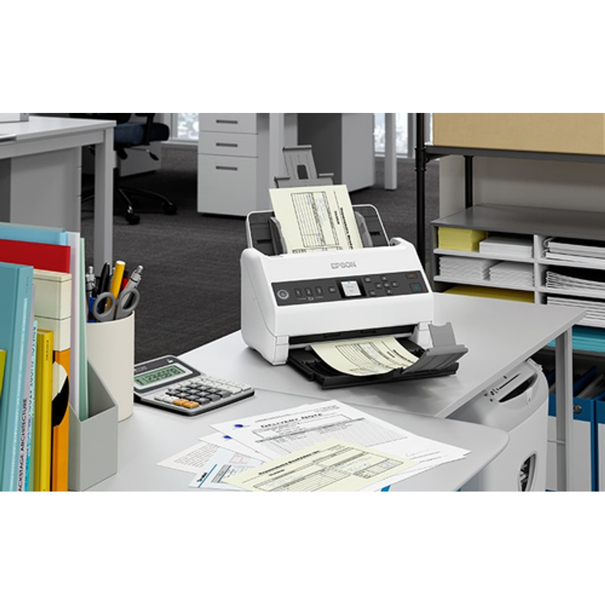 Escáner documental Epson WorkForce DS-730N - vista 5
