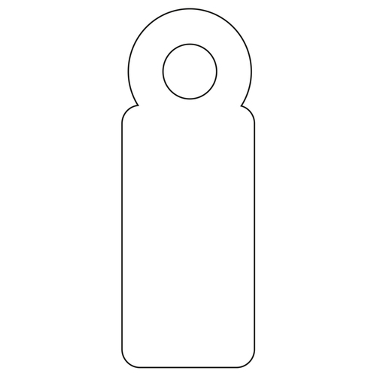 Etiqueta adhesiva Apli 7 × 19 mm Blanco 383 - vista 2