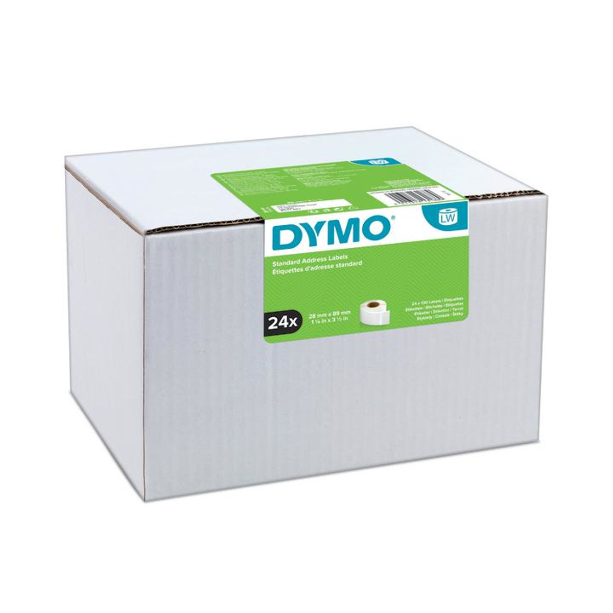 Etiqueta de dirección Dymo 89 × 28 mm Blanco S0722360