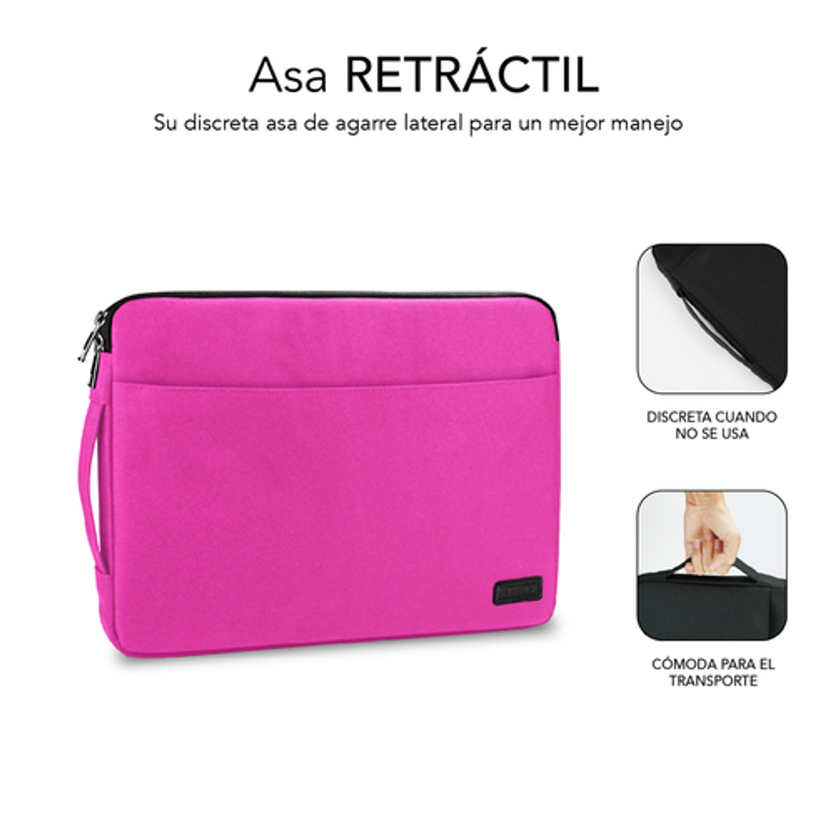 Funda para portátil Subblim SUB-LS-0PS0104 15,6" Rosa - vista 3