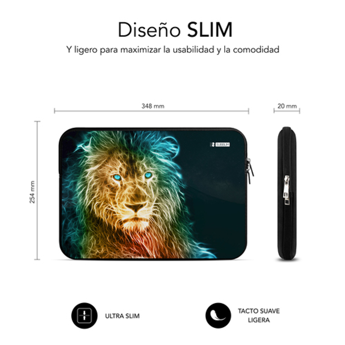 Funda para portátil Subblim SUBLS-SKIN103 13,3"–14" - vista 4