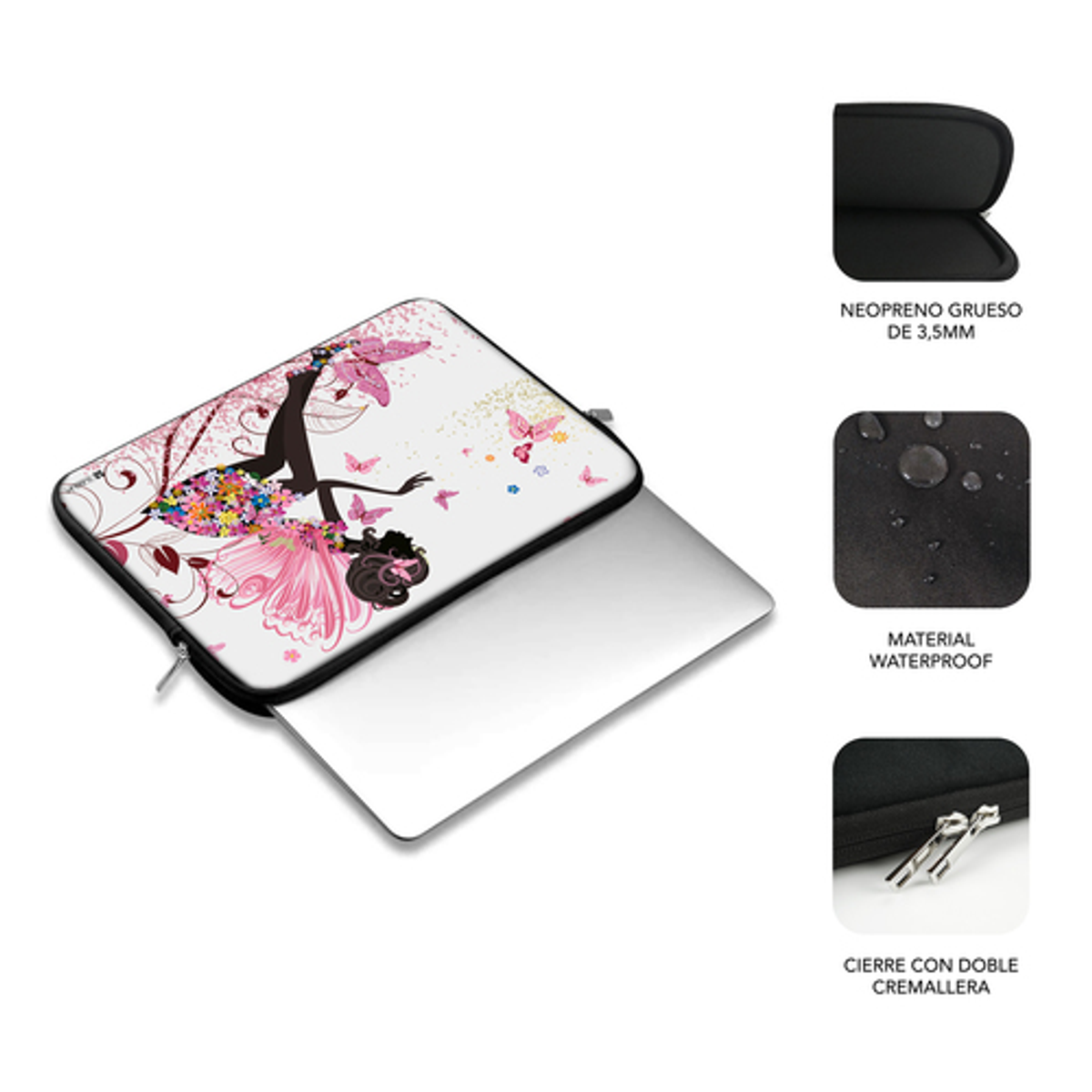 Funda para portátil Subblim SUBLS-SKIN152 15,6" - vista 3