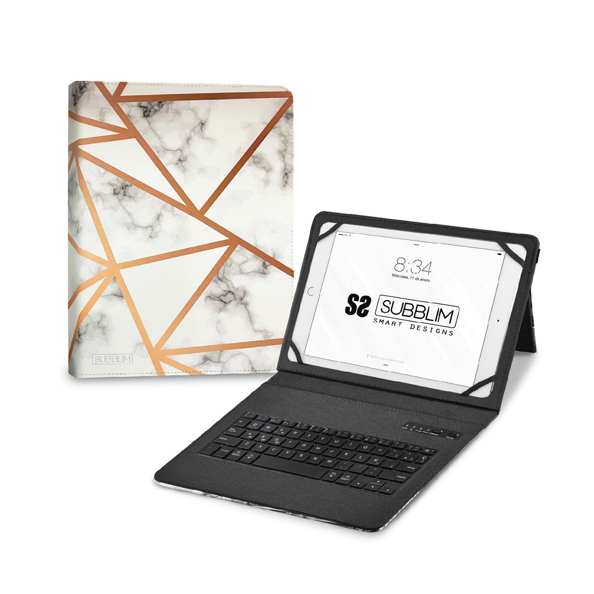 Funda Subblim SUBKT5-BTTW10 blanco