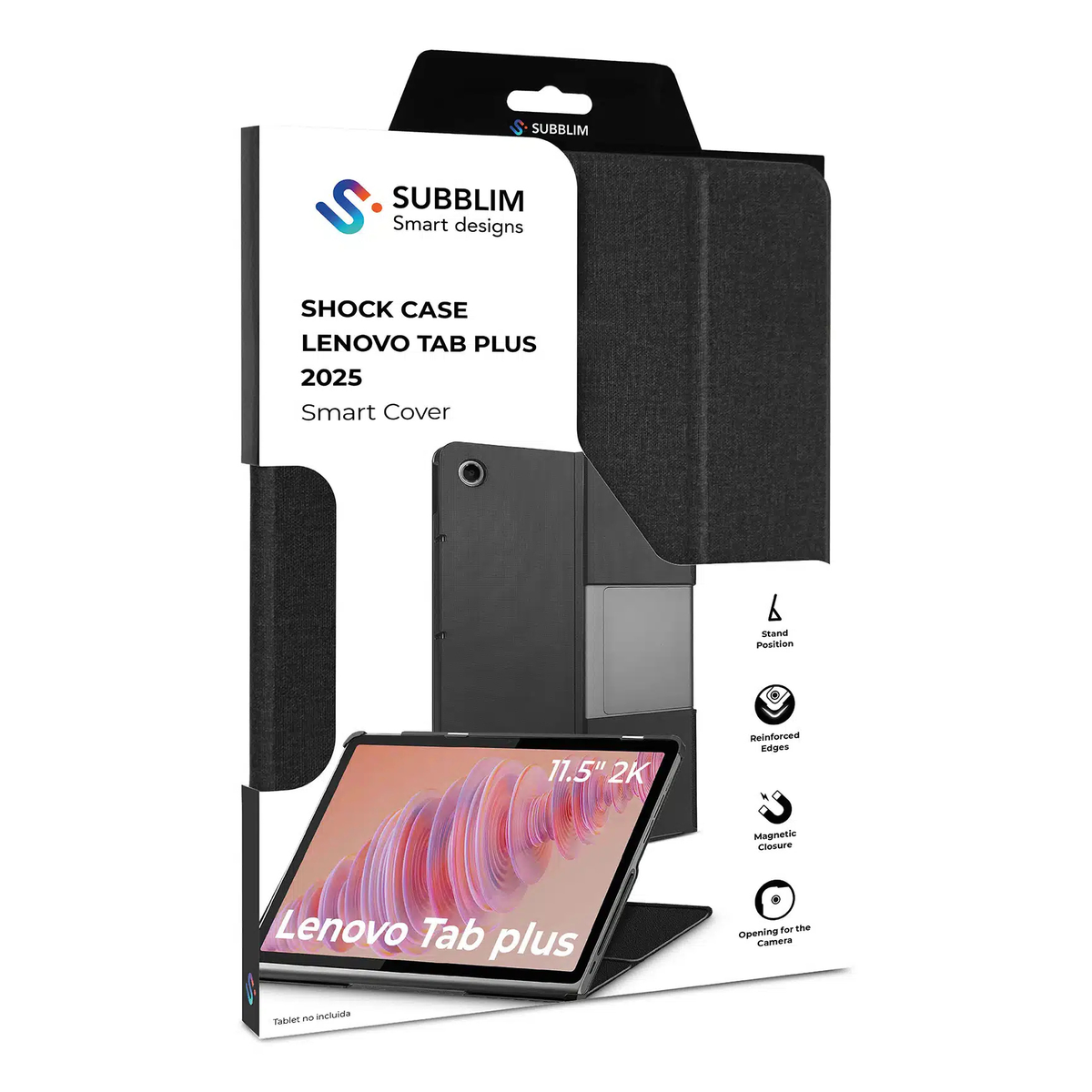 Funda para tablet Subblim SUBCST-5SC150 11,5" Negro