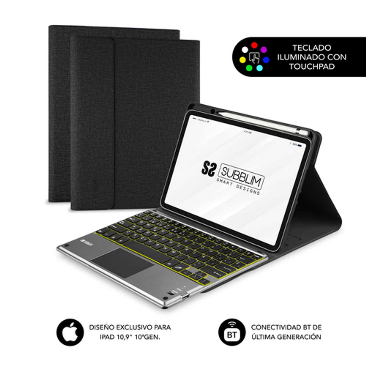 Funda con teclado Subblim SUBKT4-BTPI03 - vista 2