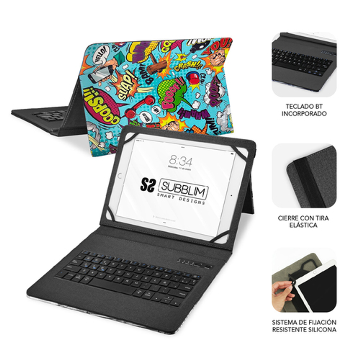 Funda con teclado Subblim SUBKT5-BTTC20 11" - vista 3