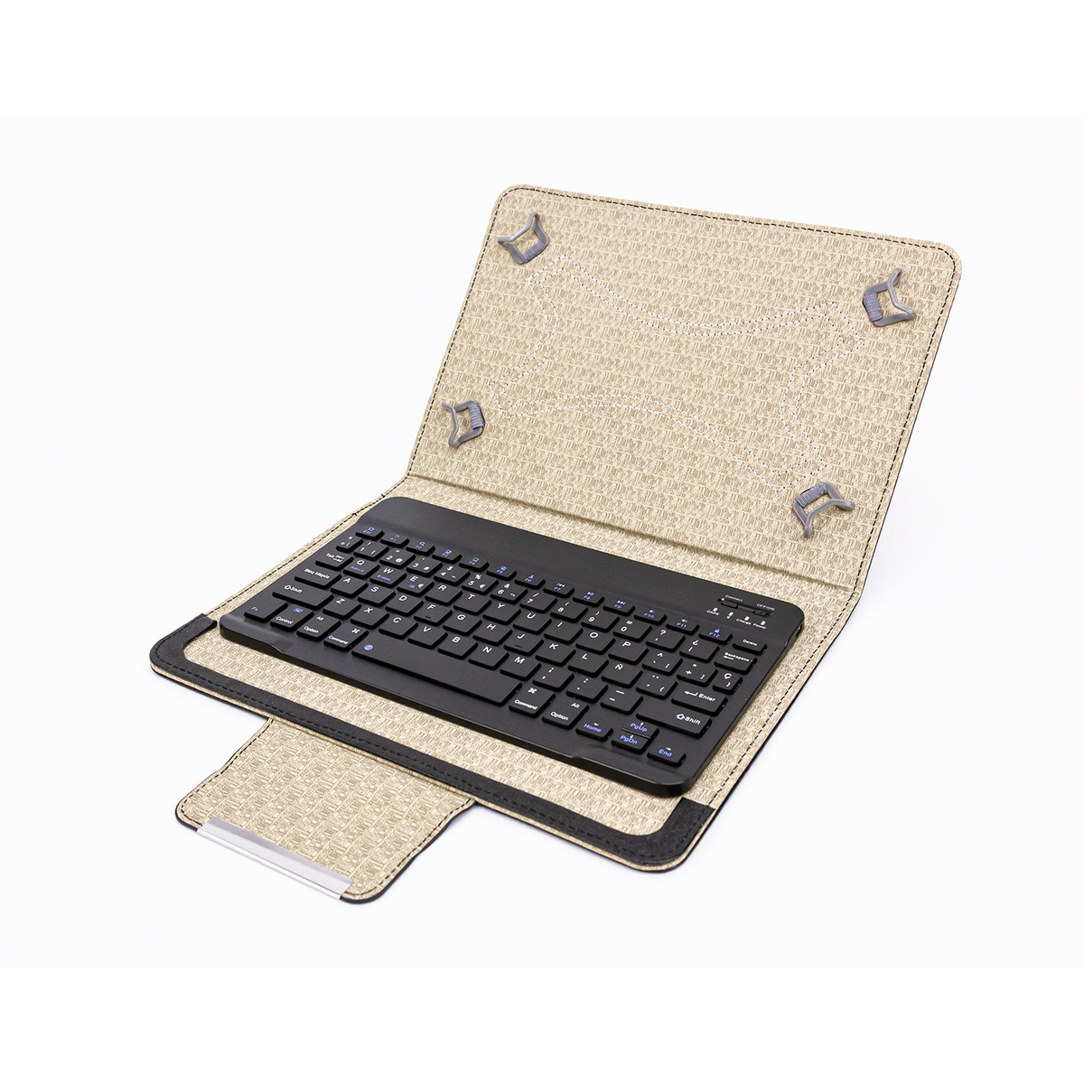 Funda con teclado Talius TAL-CV3007-BLK 10,1" Negro