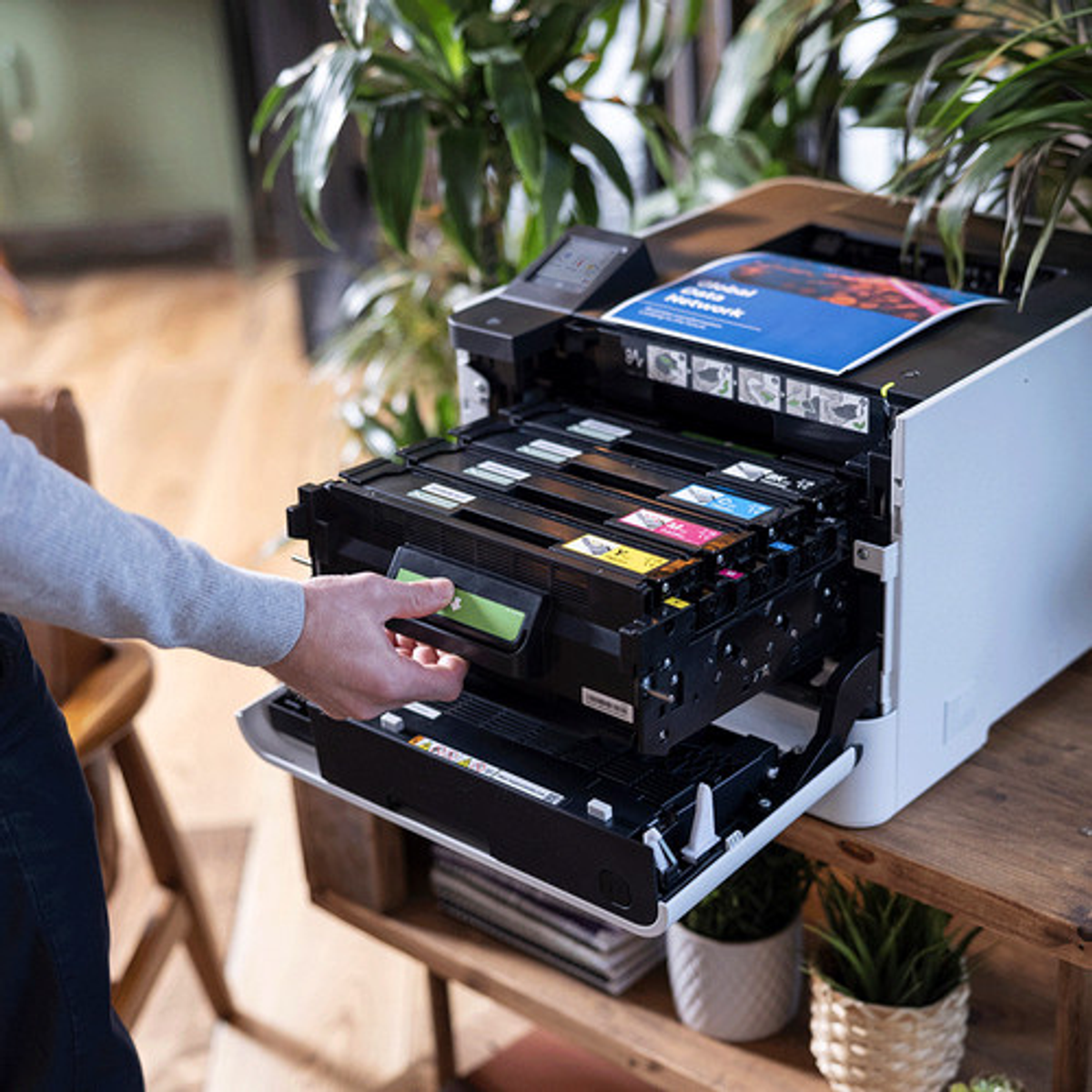 Impresora Brother HLL8430CDW Láser Color - vista 6