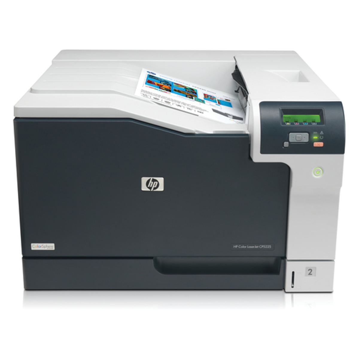 Impresora HP CP5225DN Láser Color A3 - vista 2